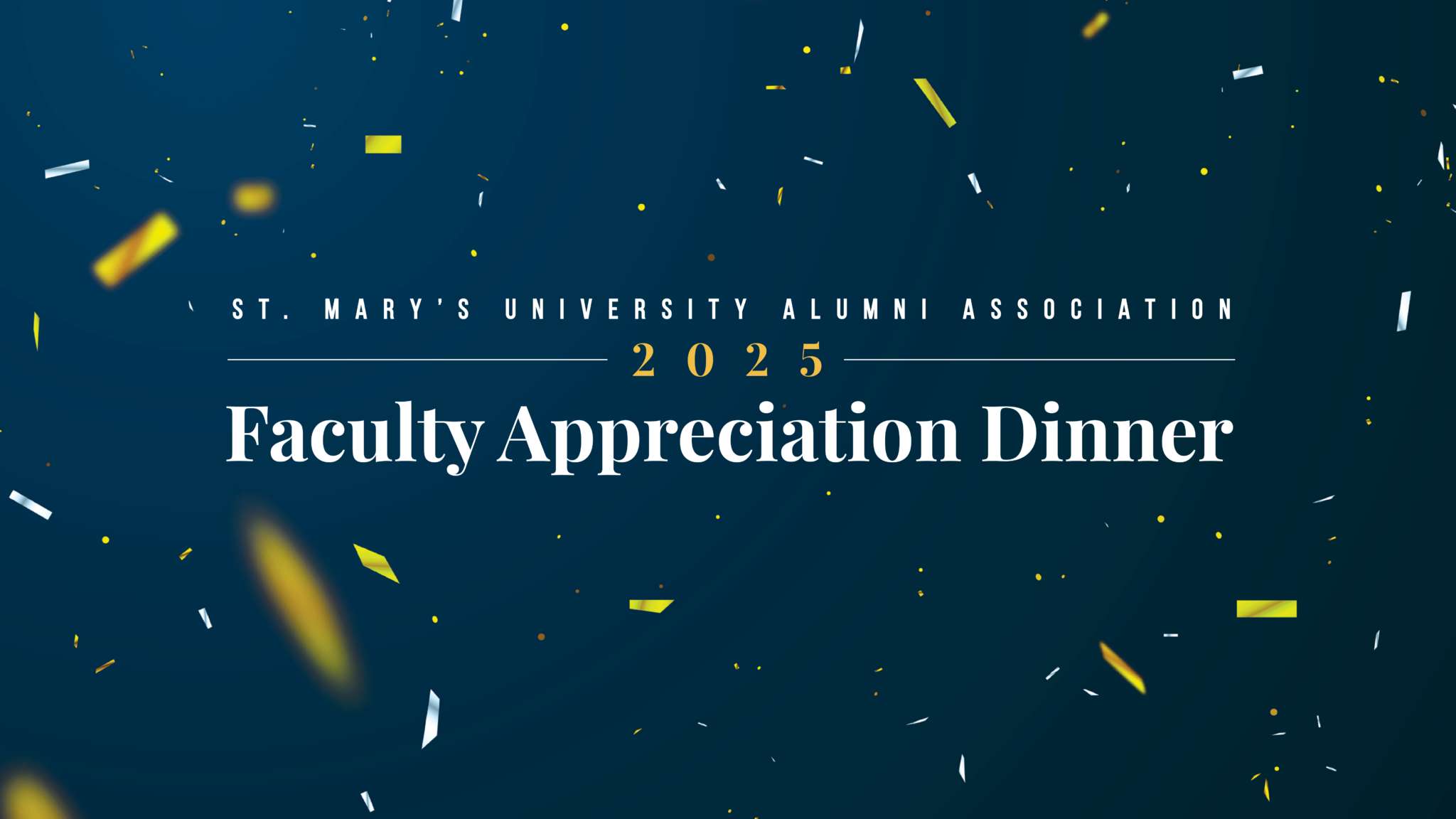 Header - Faculty Appreciation Dinner