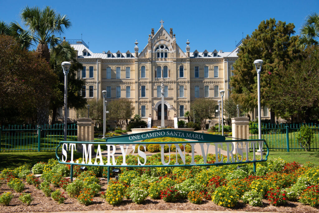 St. Mary's University entrance.