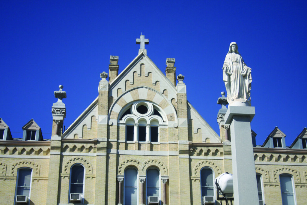 St. Louis Hall Mary Statue
