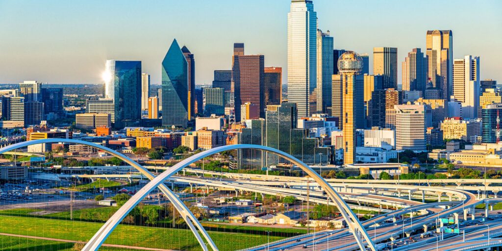 Dallas Fort Wort Worth Skyline